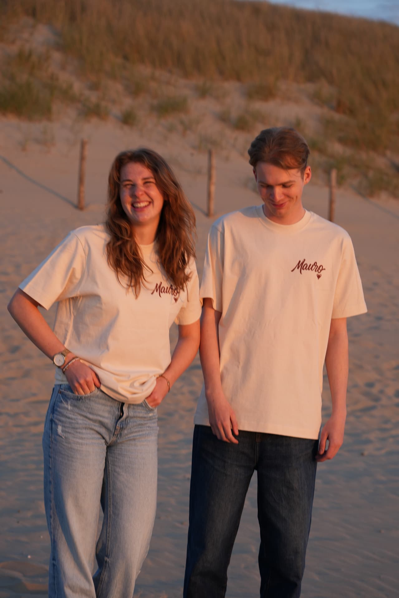 Fotoshoot voor Mauro merch